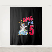 OMG I AM 5 タペストリー (正面)