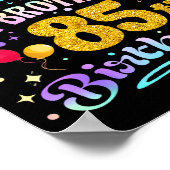 Omg Its My Big Brothers 85th Birthday Happy 85 Yea ポスター (角)