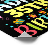 Omg Its My Dadas 35th Birthday Sweet 35 Years Old ポスター (角)