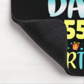 Omg Its My Dads 55th Birthday Sweet 55 Years Old P マウスパッド (コーナー)