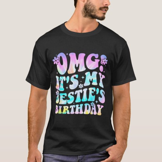 Omg It's My Ie's Birthday Funny Friend Birthday  Tシャツ (正面)