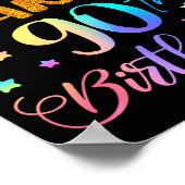 Omg Its My Nanas 90th Birthday Sweet 90 Years Old ポスター (角)