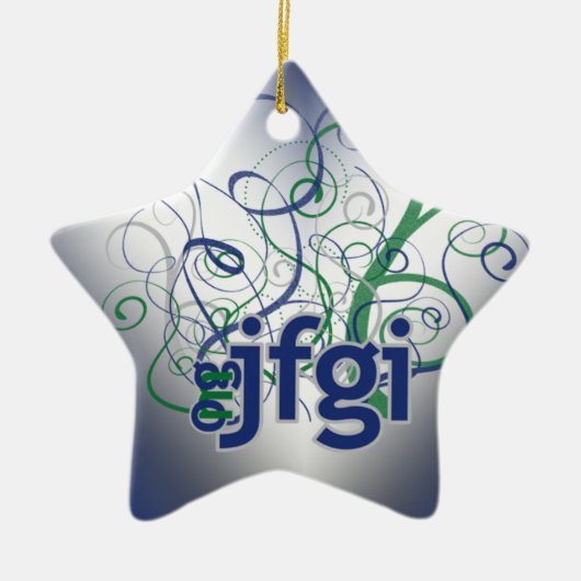 OMG! jfgi セラミックオーナメント (正面)