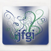 OMG! jfgi マウスパッド (正面)