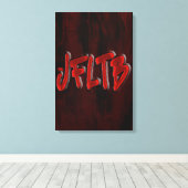 OMG! jfltb キャンバスプリント (インサイチュ (ウッドフロア))