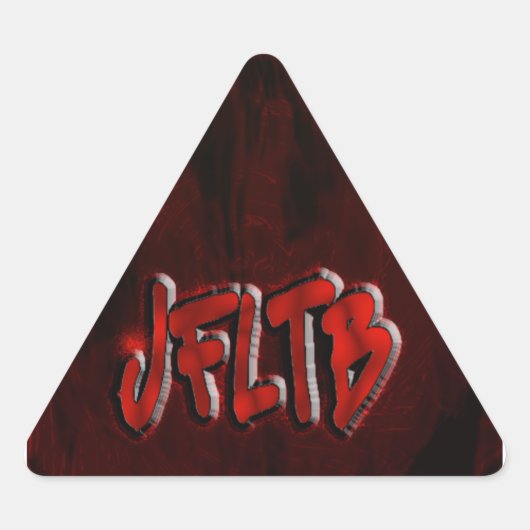 OMG! jfltb 三角形シール (正面)