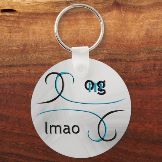 OMG!lmao キーホルダー (正面)
