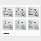 OMG!lmao スクエアシール (シート)