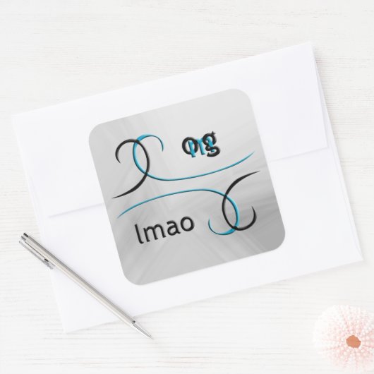 OMG!lmao スクエアシール (封筒)