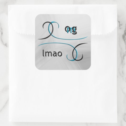 OMG!lmao スクエアシール (バッグ)