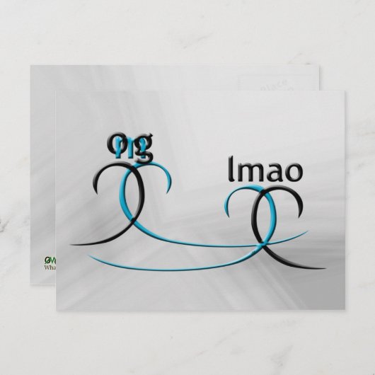 OMG!lmao ポストカード (正面/裏面)