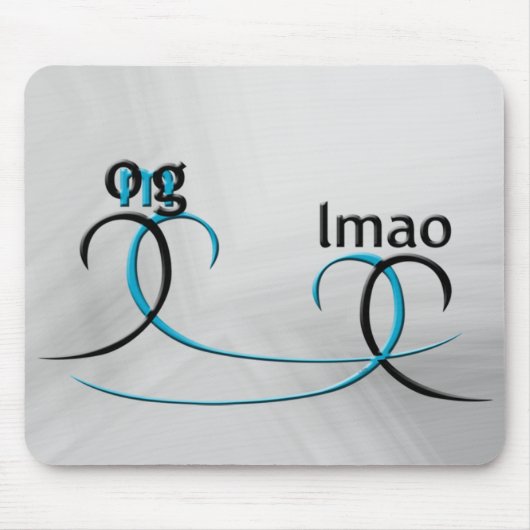 OMG!lmao マウスパッド (正面)