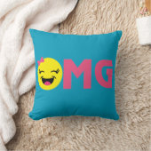 OMG LOLかわいい2は枕味方しました クッション (ブランケット)