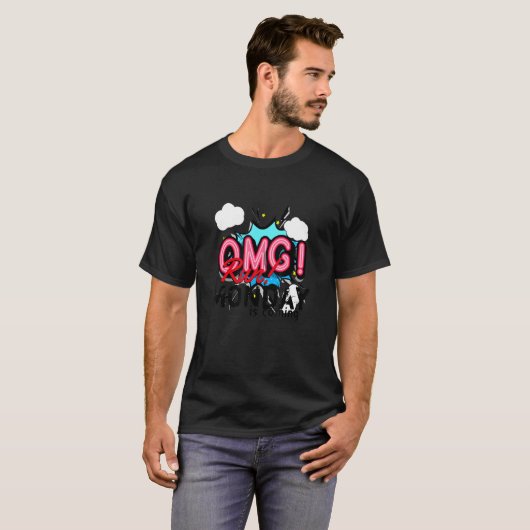 Omg Monday Is来's Tシャツ (正面フル)