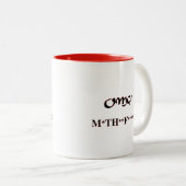OMG! MTHFRのマグ! ツートーンマグカップ (正面右)