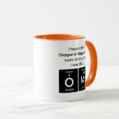 OMG Mug -ギーク/科学愛好者への贈り物 マグカップ (正面右)