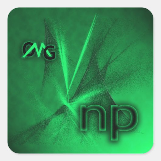 OMG! np スクエアシール (正面)