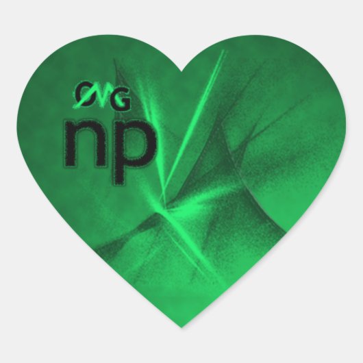 OMG! np ハートシール (正面)