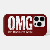 OMG: One Magnificent Goalie (Hockey) Case-Mate iPh iPhoneケース (裏面横)