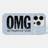 OMG: One Magnificent Goalie (Hockey) Case-Mate iPhoneケース (裏面 (横))