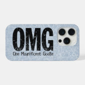 OMG: One Magnificent Goalie (Hockey) iPhoneケース (裏面横)