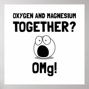 OMG Oxygen Magnesium ポスター