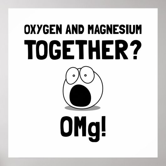 OMG Oxygen Magnesium ポスター (正面)
