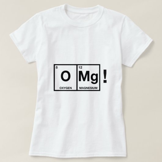 OMg! Tシャツ (デザイン正面)