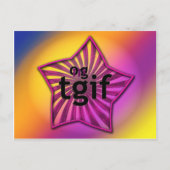 OMG! tgifはがき ポストカード (正面)