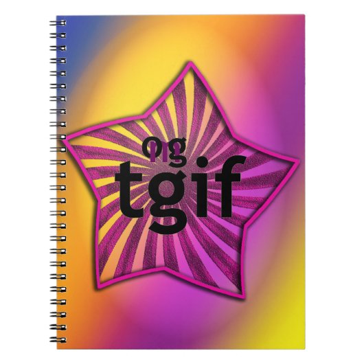 OMG! tgif ノートブック (正面)