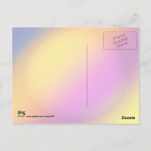 OMG! tgif ポストカード (裏面)