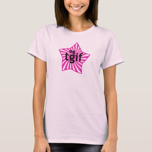 OMG! tgif Tシャツ (正面)