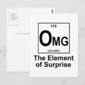 OMG The Element Os Surprise ポストカード (正面/裏面)
