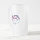 OMG!TMI フロストグラスビールジョッキ (正面左)