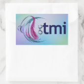 OMG!TMI 長方形シール (バッグ)