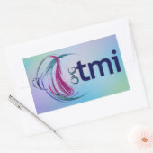 OMG!TMI 長方形シール (封筒)