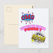 OMG,What Is Your Power ? ポストカード (正面/裏面)