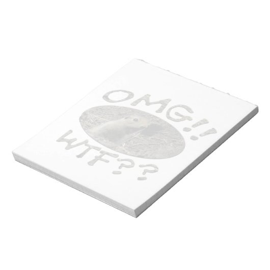 OMG WTFゴッパー ノートパッド (回転)