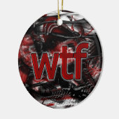 OMG!wtf セラミックオーナメント (左)