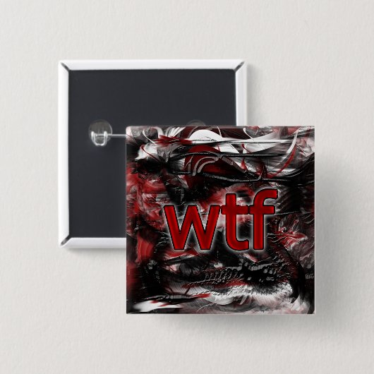 OMG!wtf 缶バッジ (正面&裏面)