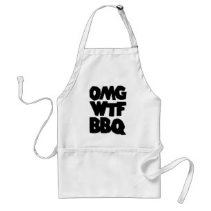 OMG WTF BBQバーベキュー スタンダードエプロン