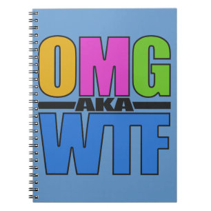 OMGaka WTFカスタムノートブック ノートブック