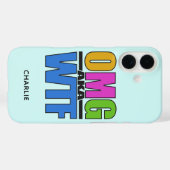 OMGaka WTFカスタムモノグラム電話ケース Case-Mate iPhoneケース (裏面 (横))