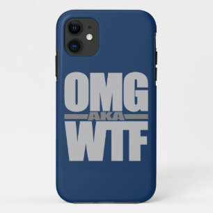 OMGaka WTFカスタムiPhoneケース iPhone 11 ケース