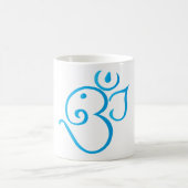 Omganpati turqoise コーヒーマグカップ (中央)