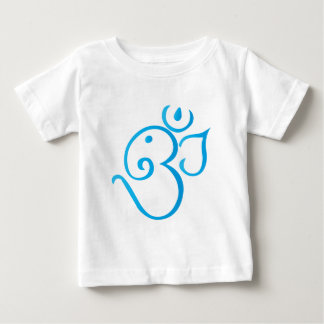 Omganpati turqoise ベビーTシャツ