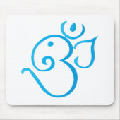 Omganpati turqoise マウスパッド (正面)