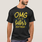 OMGitsマイシスターズ誕生日女性シブリングプライドL Tシャツ (正面)