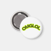 OMGLOL レトロ2000年代 マグネット – 楽しくて遊び心満載 (正面/裏面)