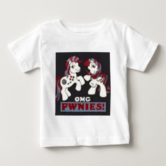 omgpwnies ベビーTシャツ (正面)